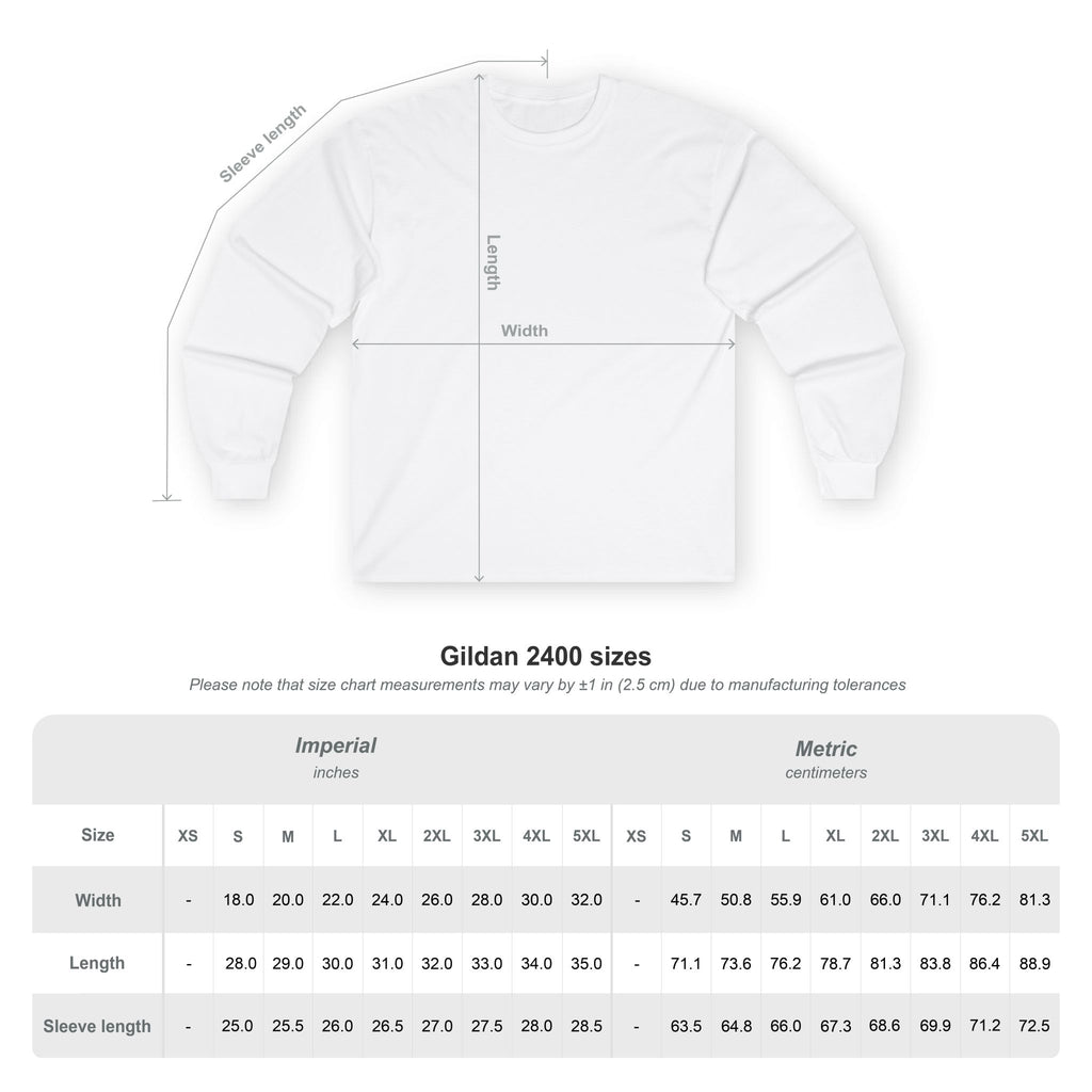 Unisex Long Sleeve Tee - Stick Fit