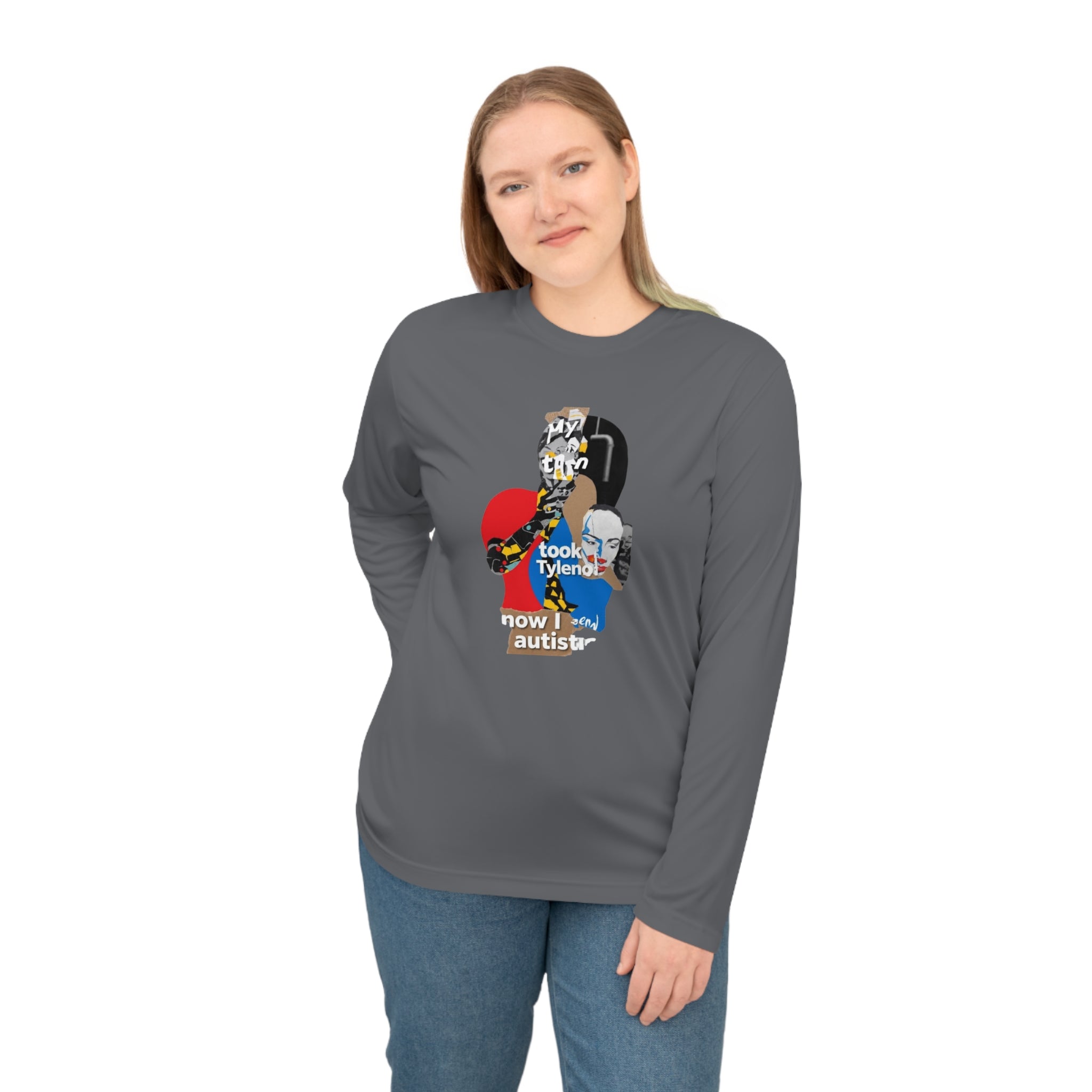 Humor Performance Shirt- Tylenol Art