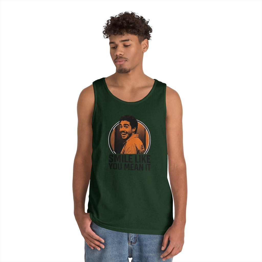 Smile like you mean it - Graphic Tank Top — Retro Laundry Machine Art