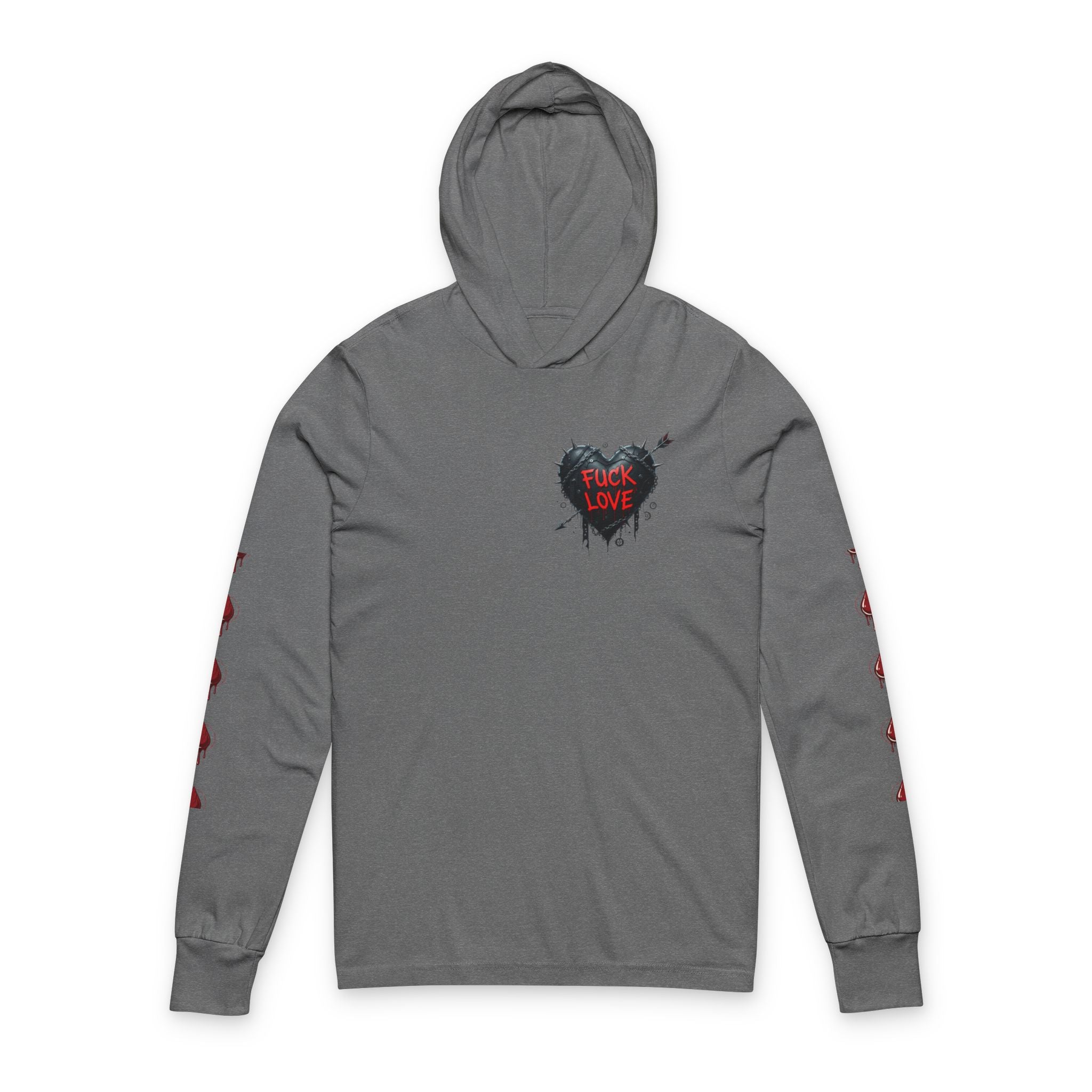 Fuck Love - Unisex Hooded Tee