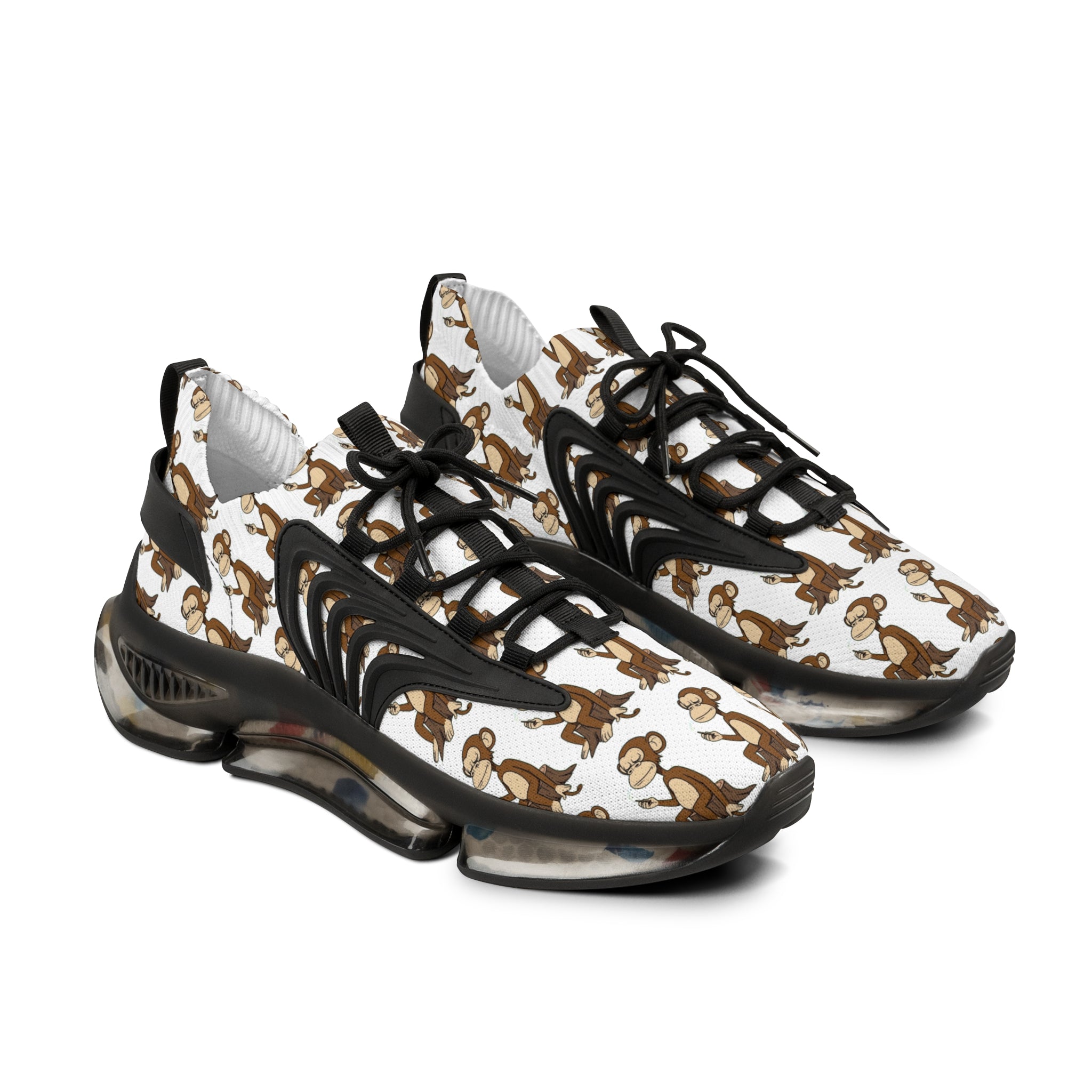 Mesh Sneakers - Smoking Monkey Design