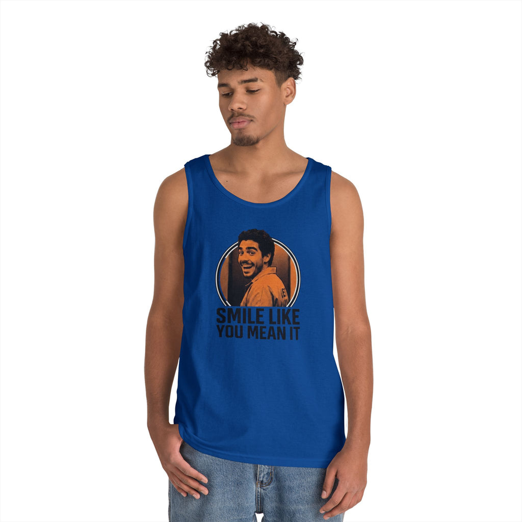 Smile like you mean it - Graphic Tank Top — Retro Laundry Machine Art
