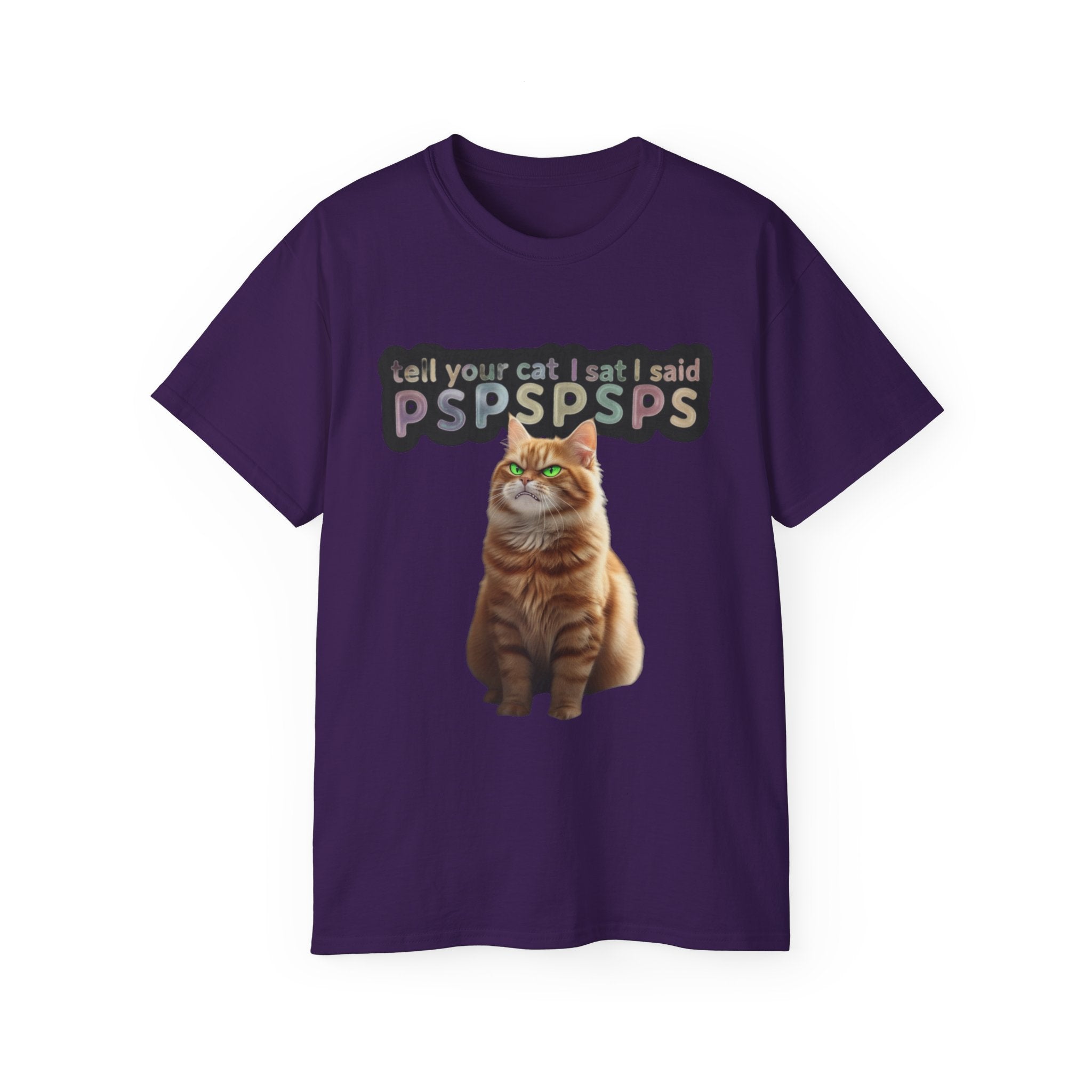 Funny Cat Lover Tee, PSPSPS Cat T-Shirt