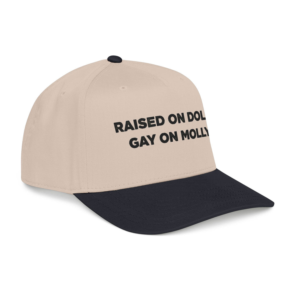 Dolly/Molly  Baseball Cap — Black Statement Hat