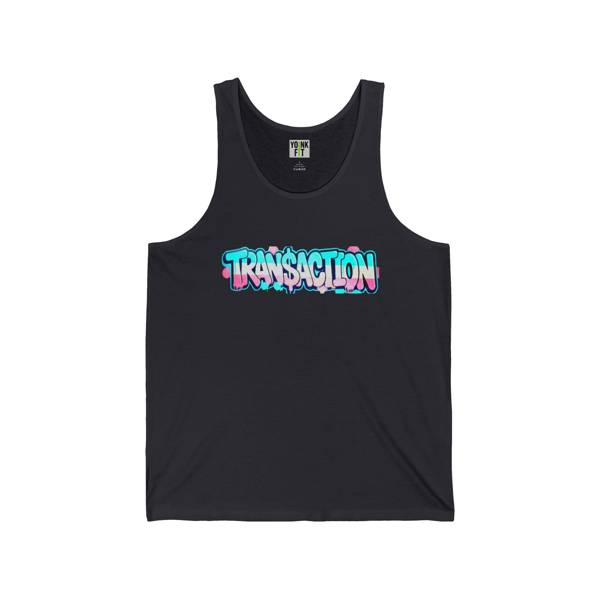 Unisex Jersey Tank- Tran$action