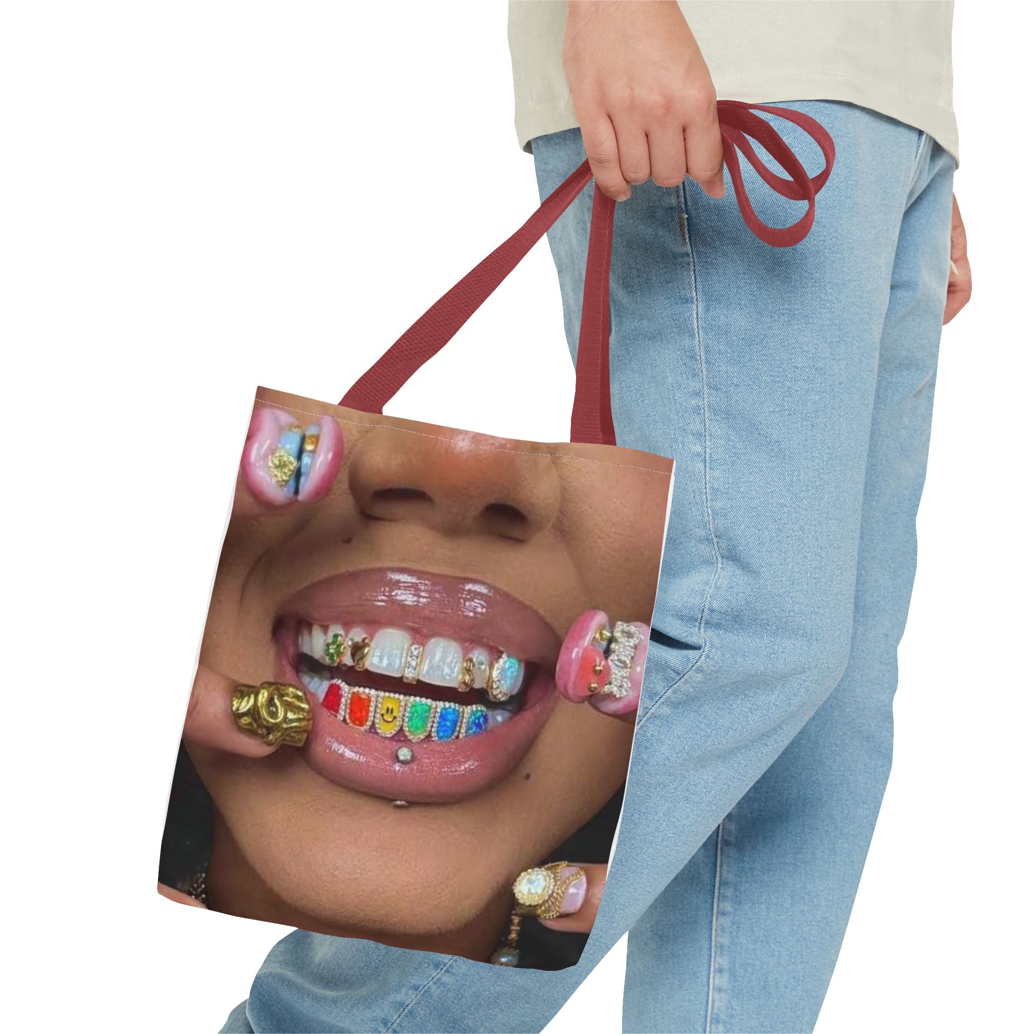 Rainbow Grillz Tote Bag