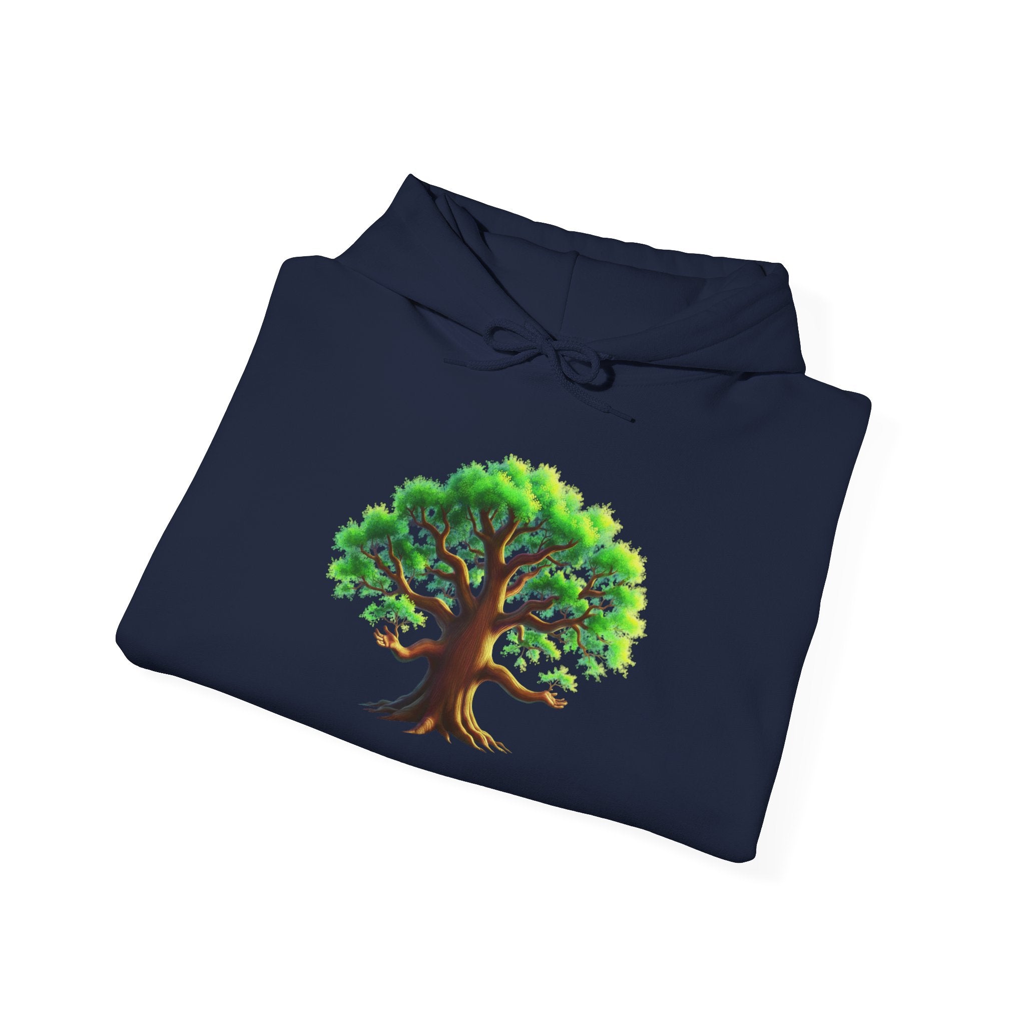 Tree Hugger Hoodie - Minimal Funny Graphic Pullover