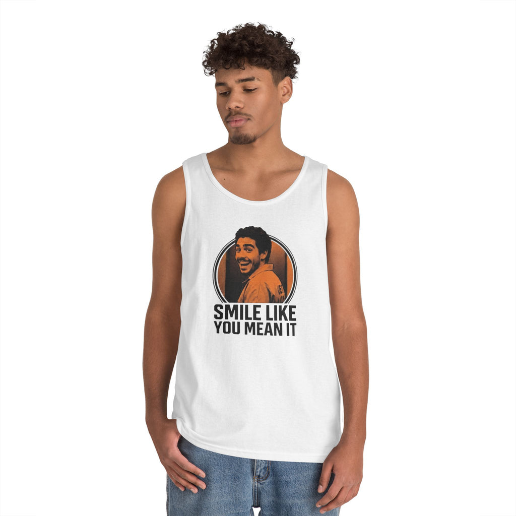 Smile like you mean it - Graphic Tank Top — Retro Laundry Machine Art