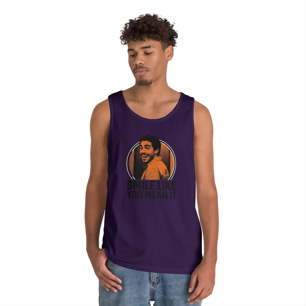 Smile like you mean it - Graphic Tank Top — Retro Laundry Machine Art