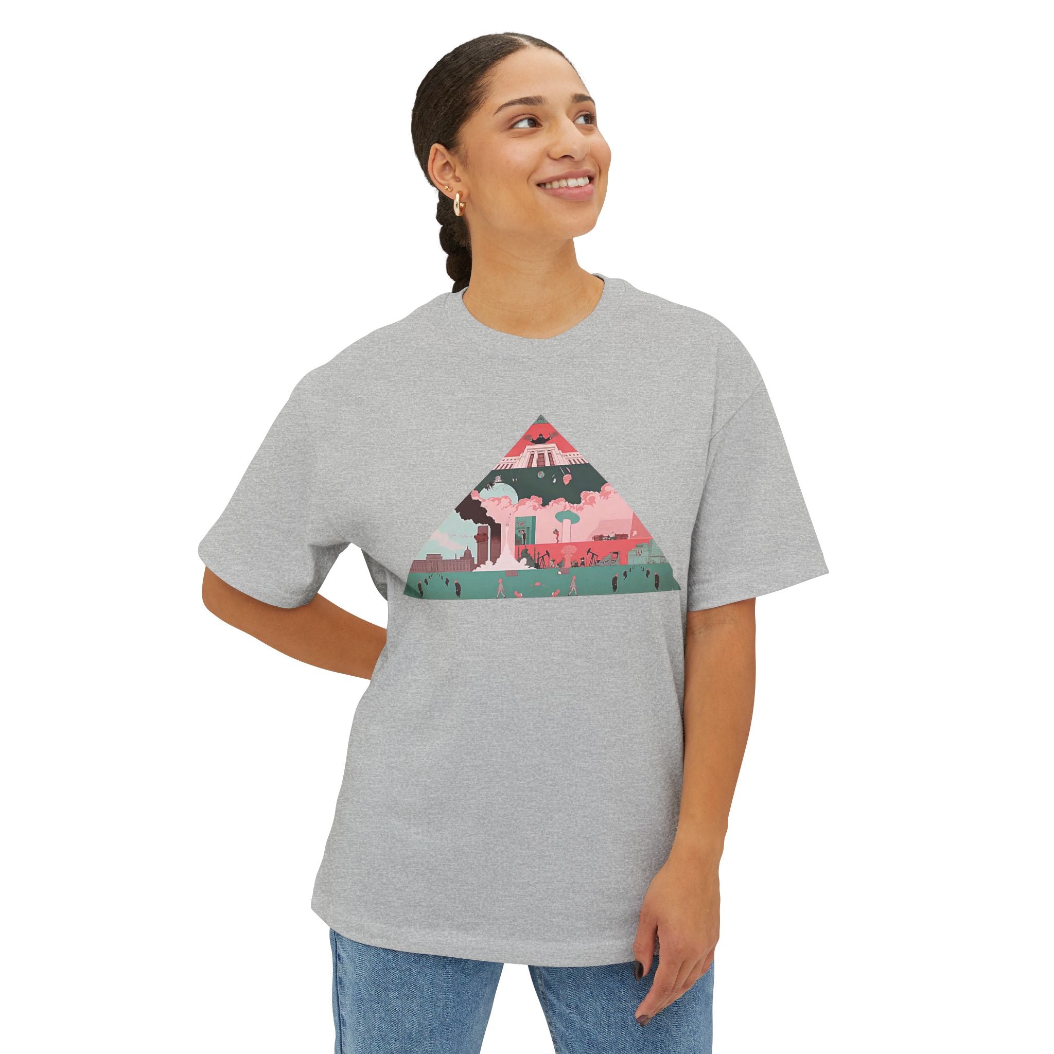 Boxy Tee - All seeing eye - Unisex Shirt