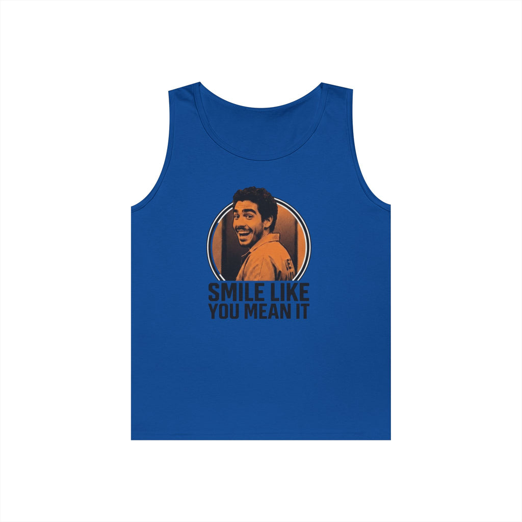 Smile like you mean it - Graphic Tank Top — Retro Laundry Machine Art