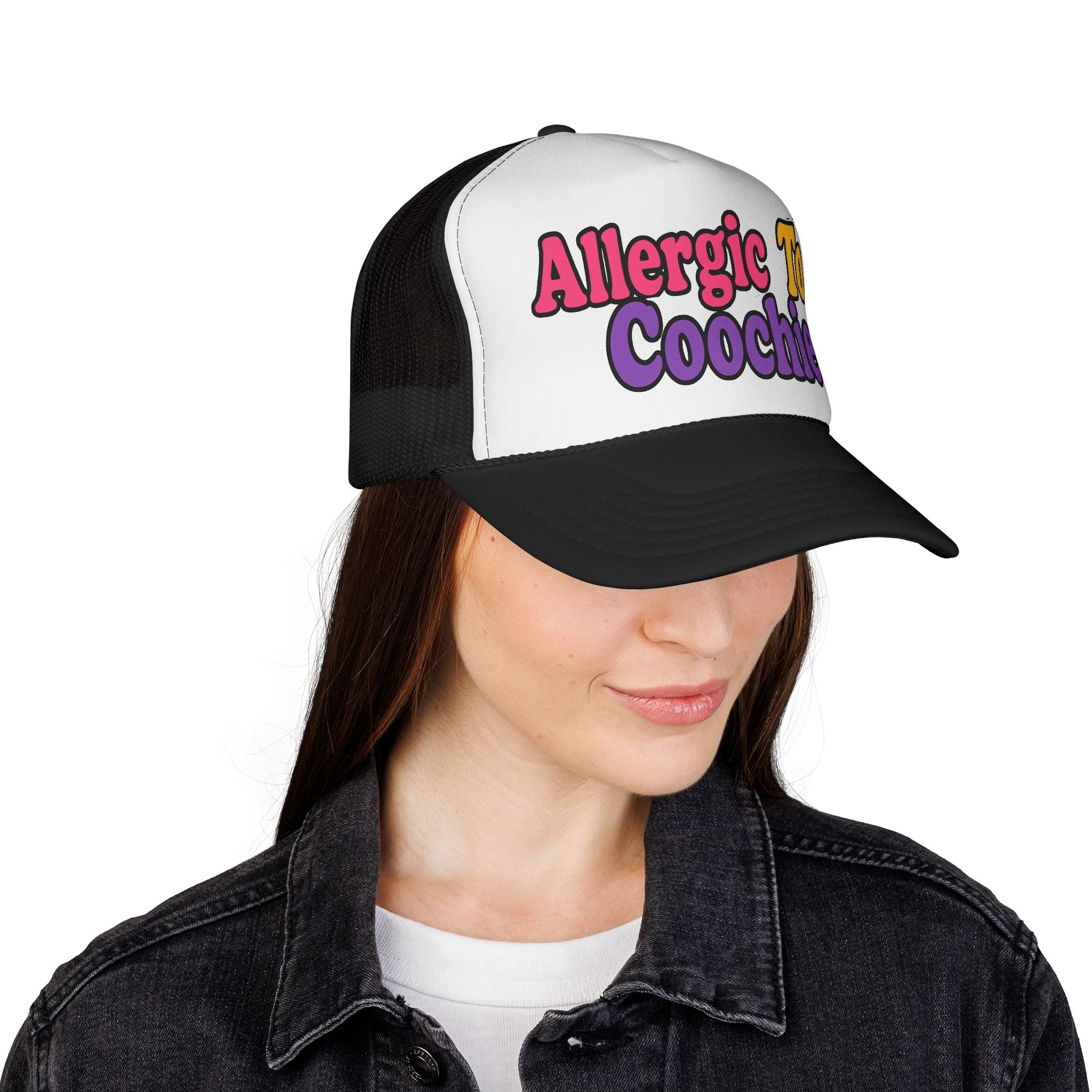 Playful Trucker Cap with Humor