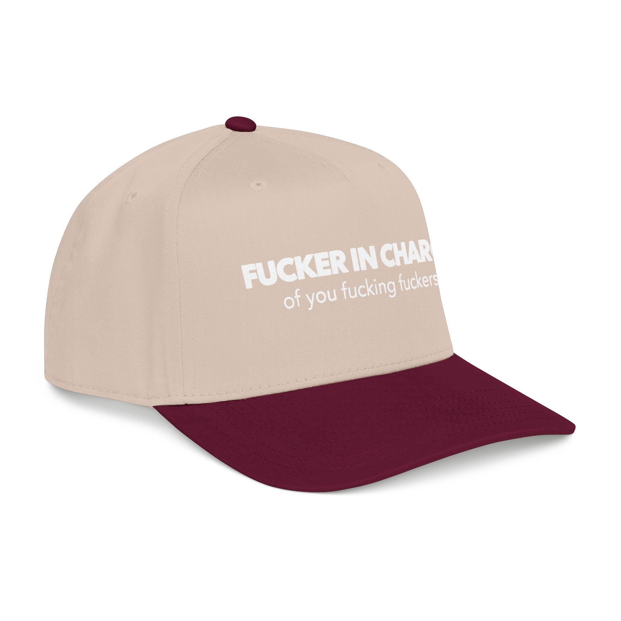 Fuckers.  Baseball Cap — Black Statement Hat
