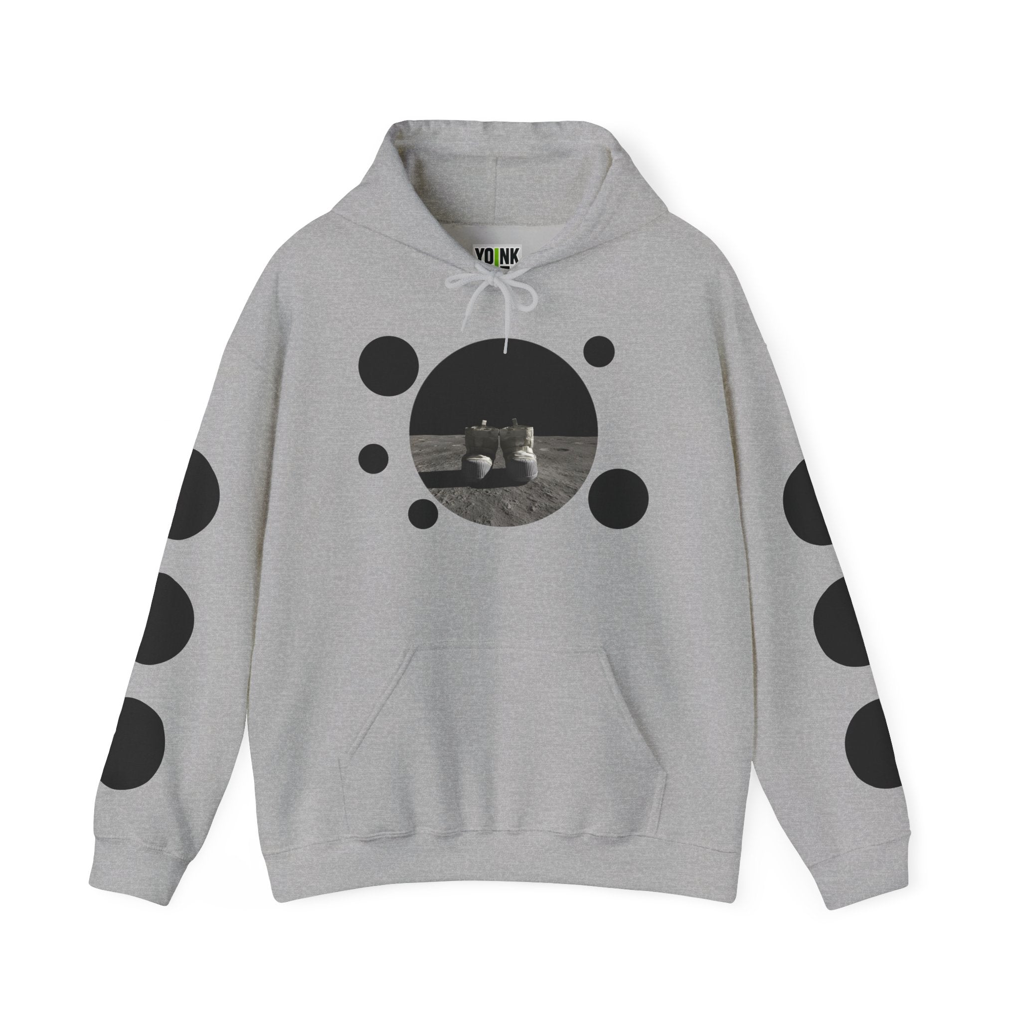 Space Boots - Minimal Funny Graphic Pullover