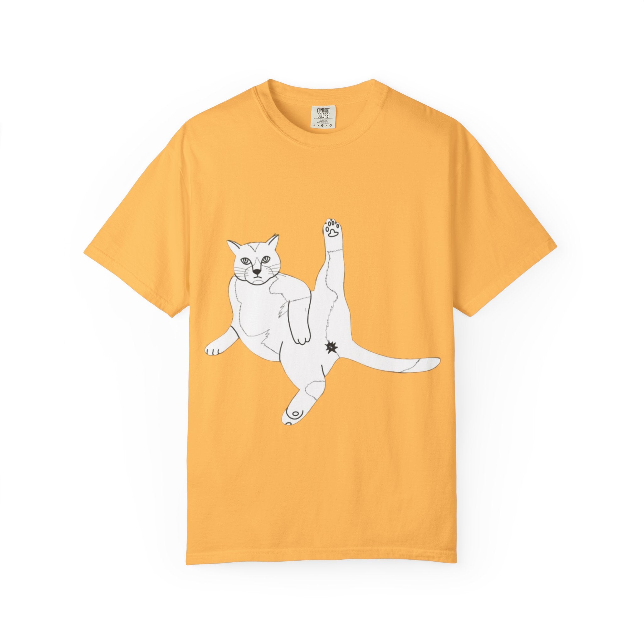 Cat Butt T-Shirt - Unisex Garment-Dyed