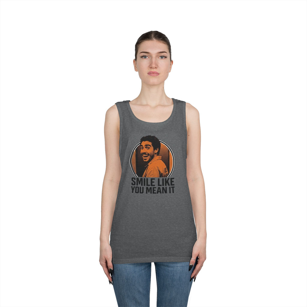Smile like you mean it - Graphic Tank Top — Retro Laundry Machine Art