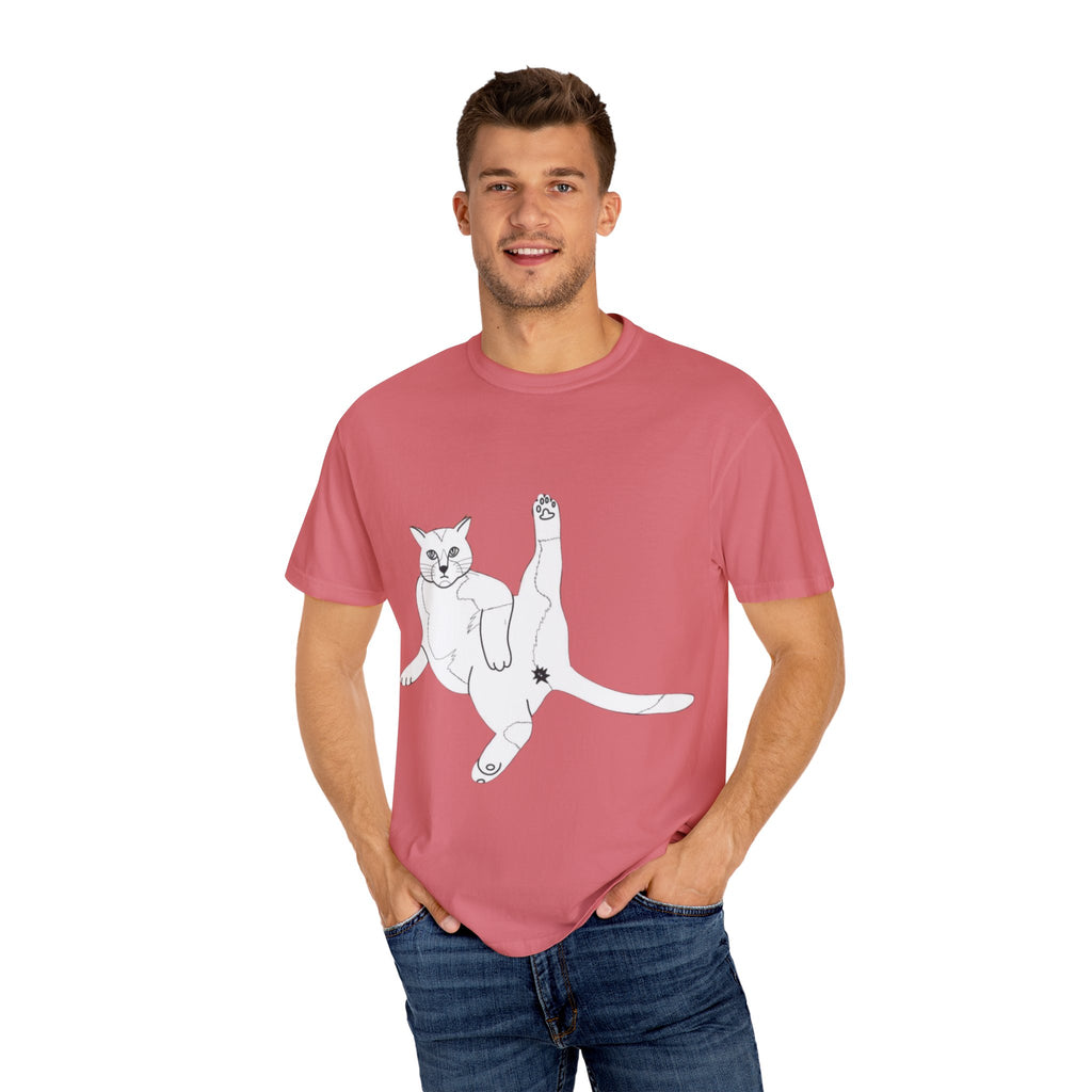 Cat Butt T-Shirt - Unisex Garment-Dyed