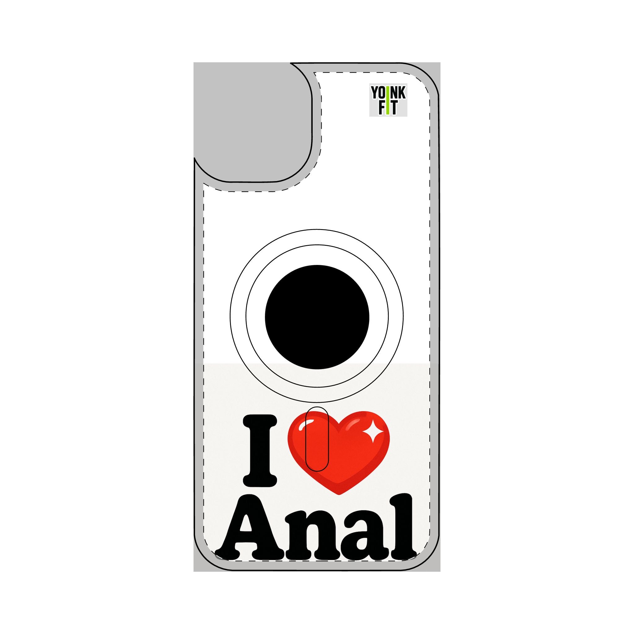 I ❤️ Anal - Magnetic Phone Case - Apple