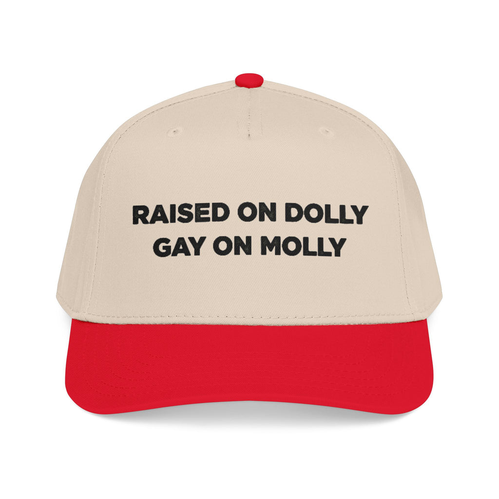 Dolly/Molly  Baseball Cap — Black Statement Hat