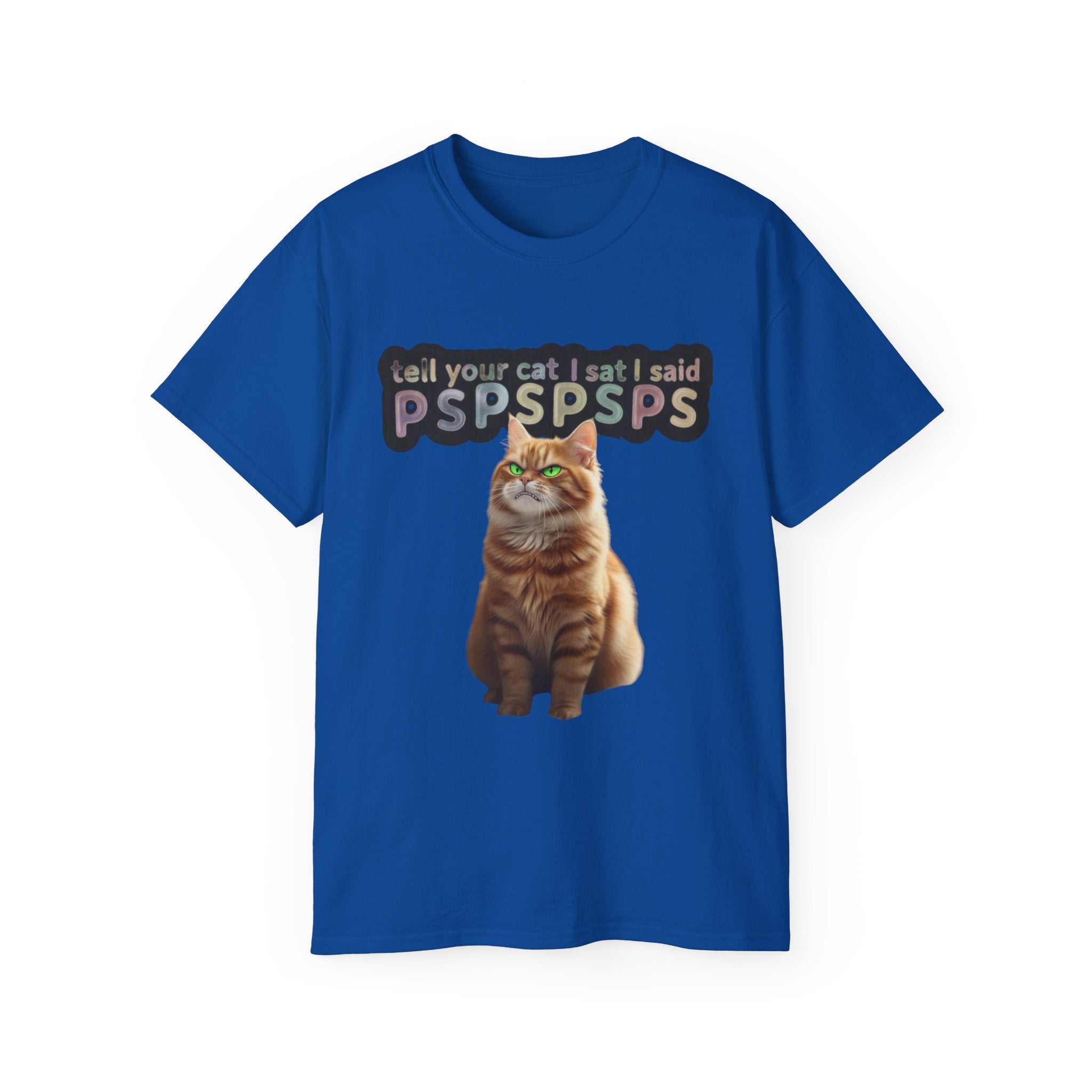 Funny Cat Lover Tee, PSPSPS Cat T-Shirt