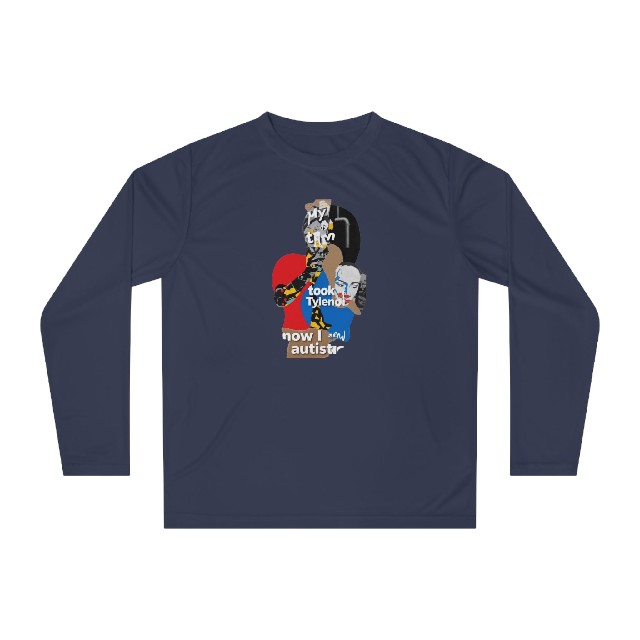 Humor Performance Shirt- Tylenol Art