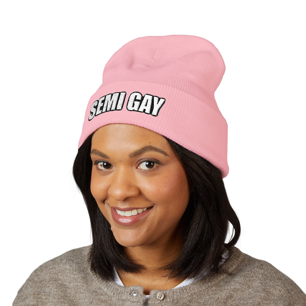 Classic Cuffed Beanie - Semi Gay