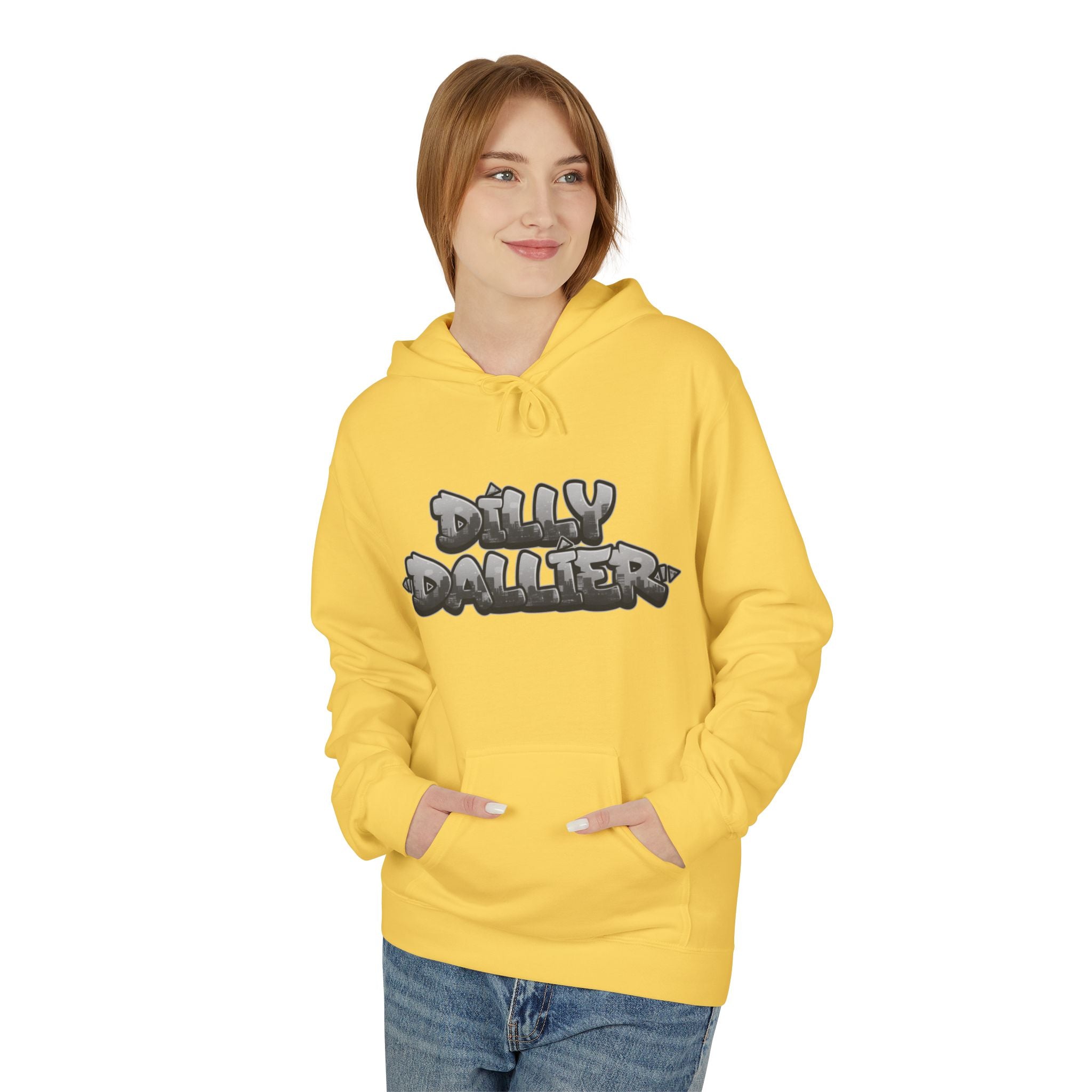 Fleece Hoodie - Dilly Dallier Design