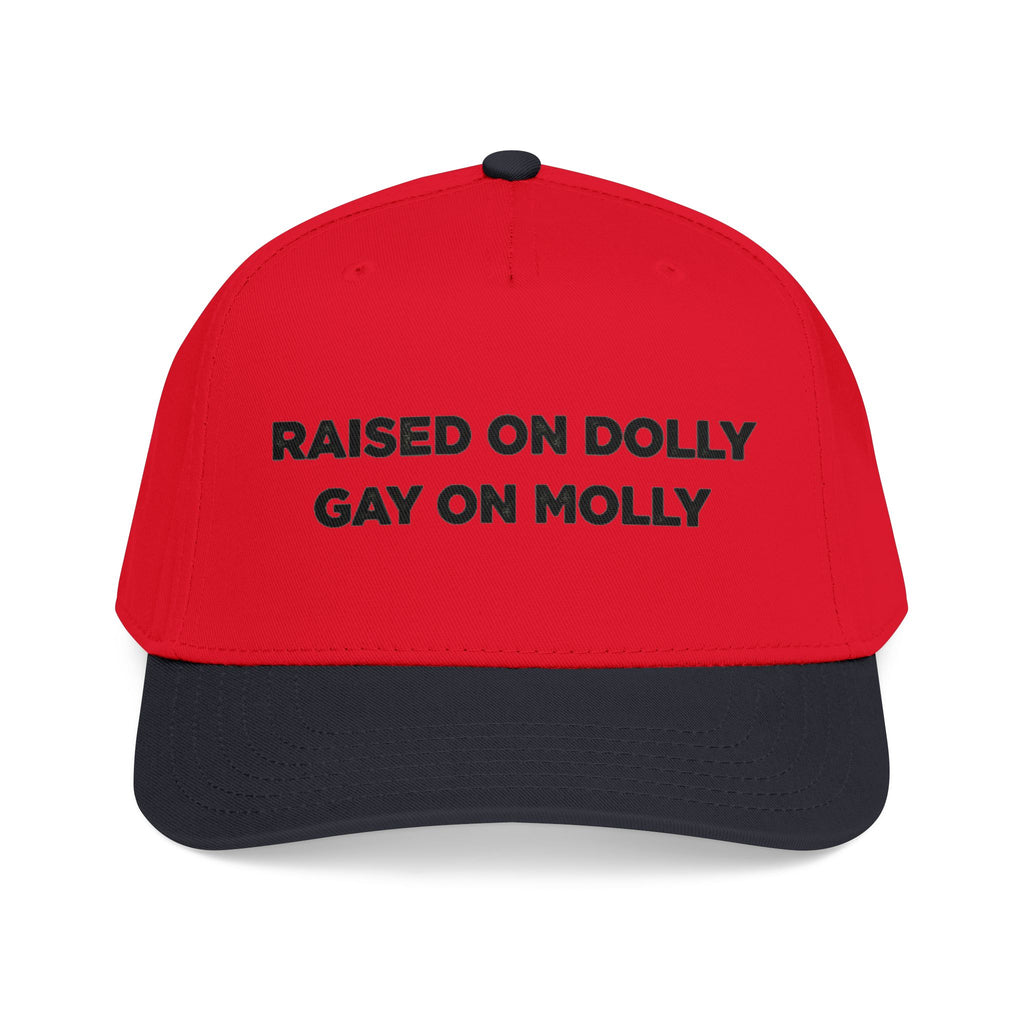Dolly/Molly  Baseball Cap — Black Statement Hat