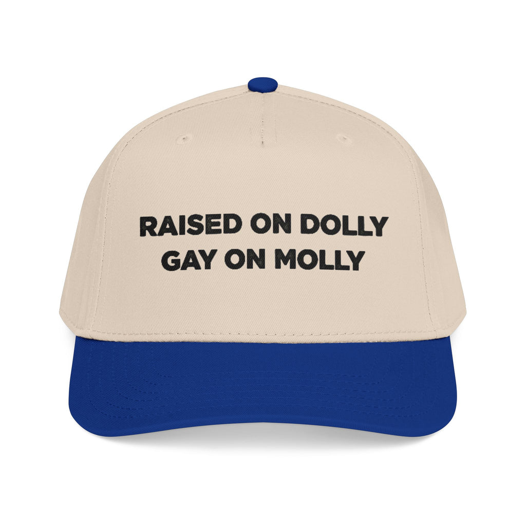 Dolly/Molly  Baseball Cap — Black Statement Hat