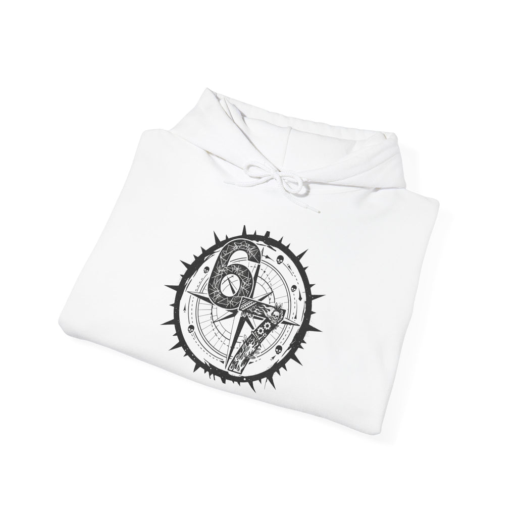 6-7 Hoodie - Minimal Funny Graphic Pullover