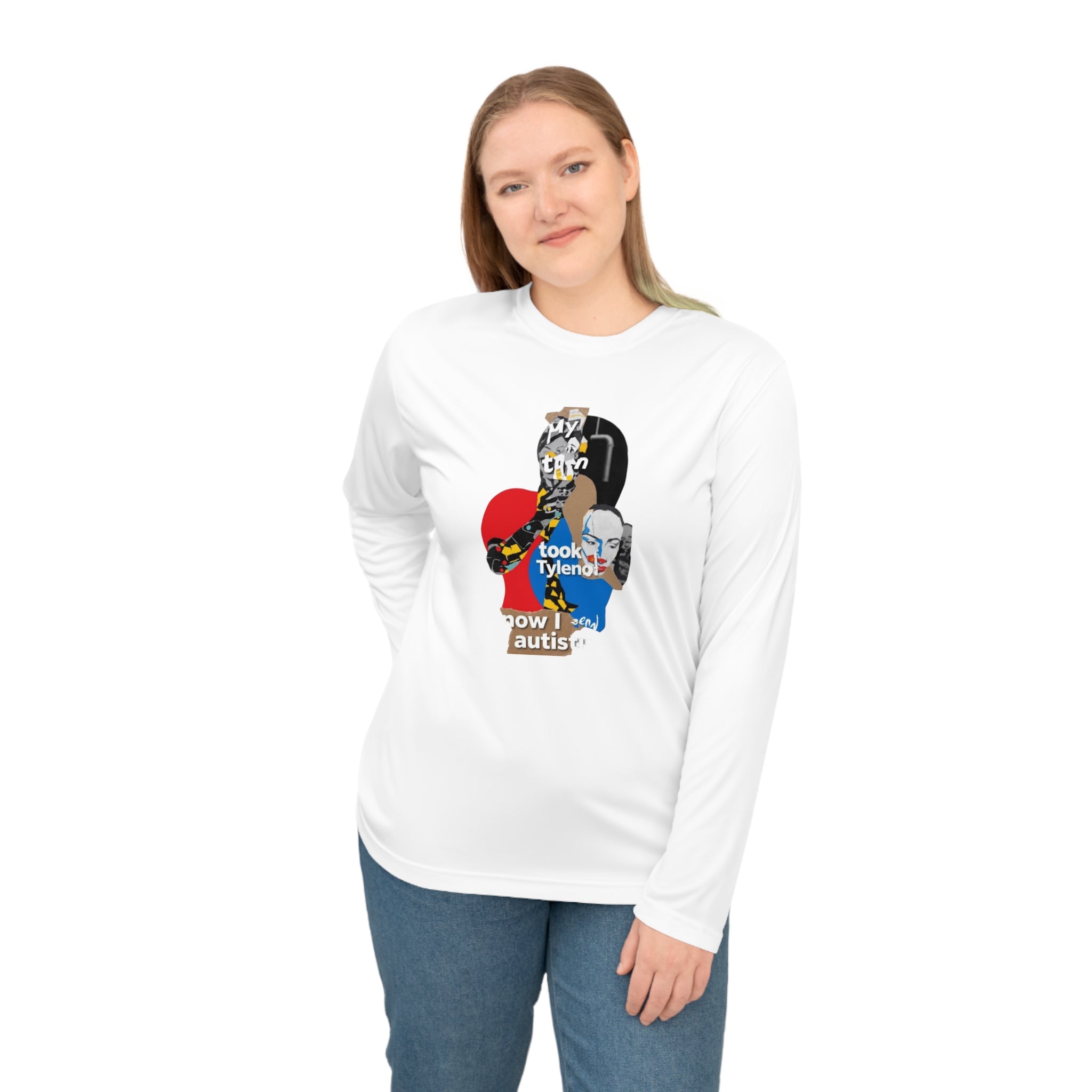 Humor Performance Shirt- Tylenol Art
