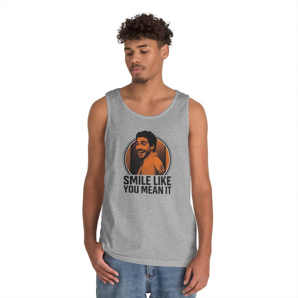 Smile like you mean it - Graphic Tank Top — Retro Laundry Machine Art