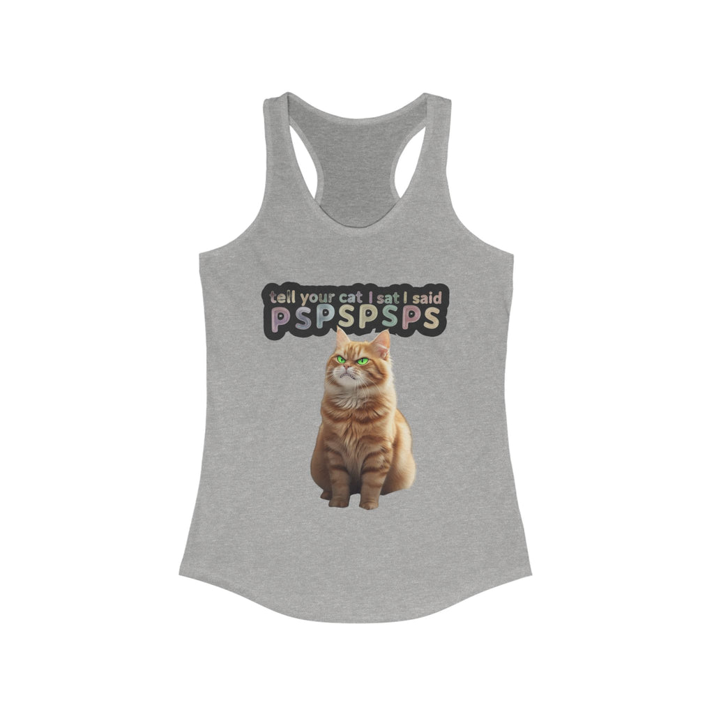 Women's Tank - Tell your cat
