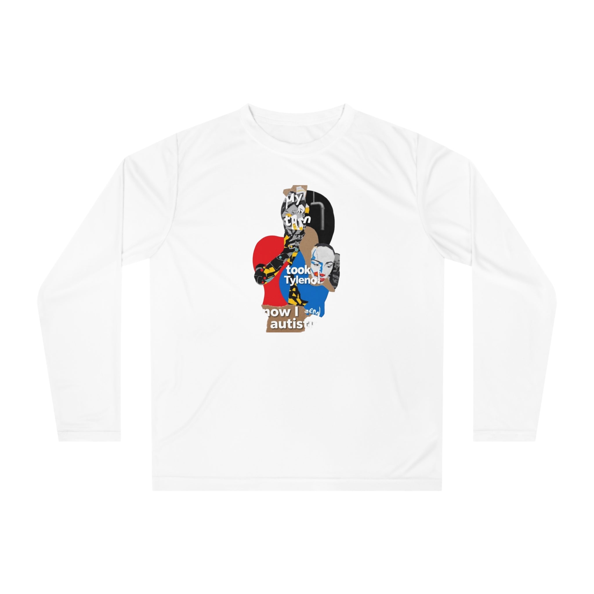 Humor Performance Shirt- Tylenol Art