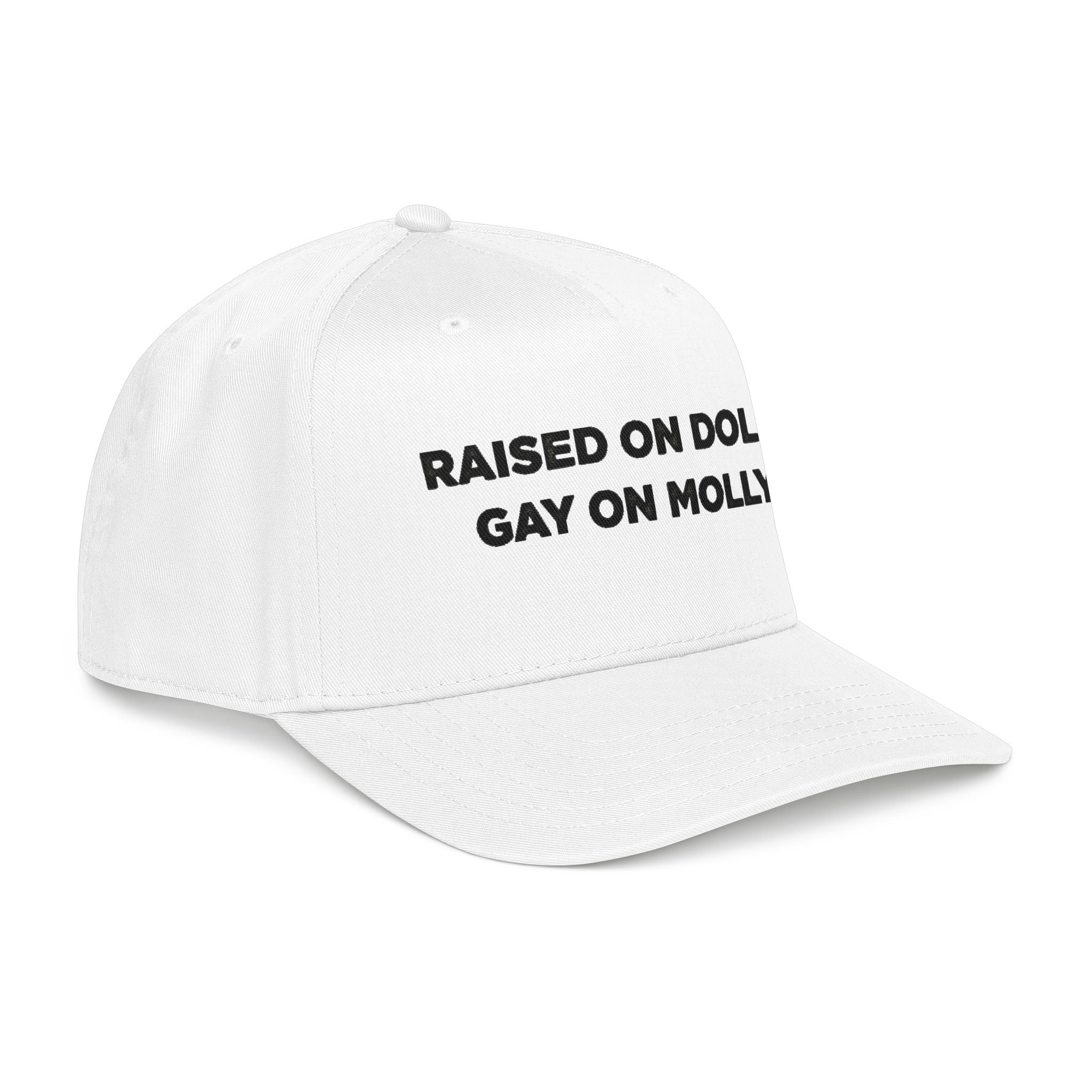 Dolly/Molly  Baseball Cap — Black Statement Hat