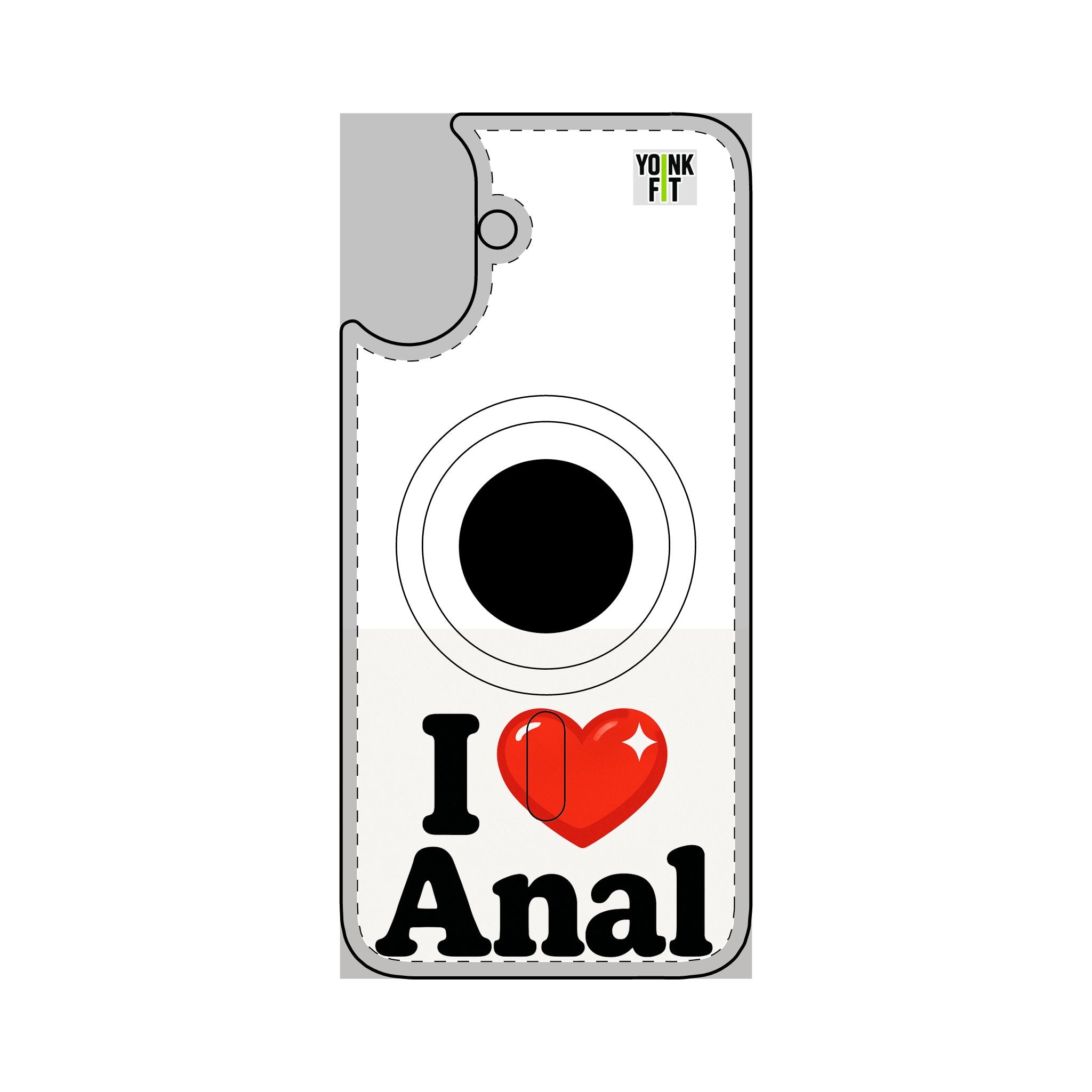 I ❤️ Anal - Magnetic Phone Case - Apple