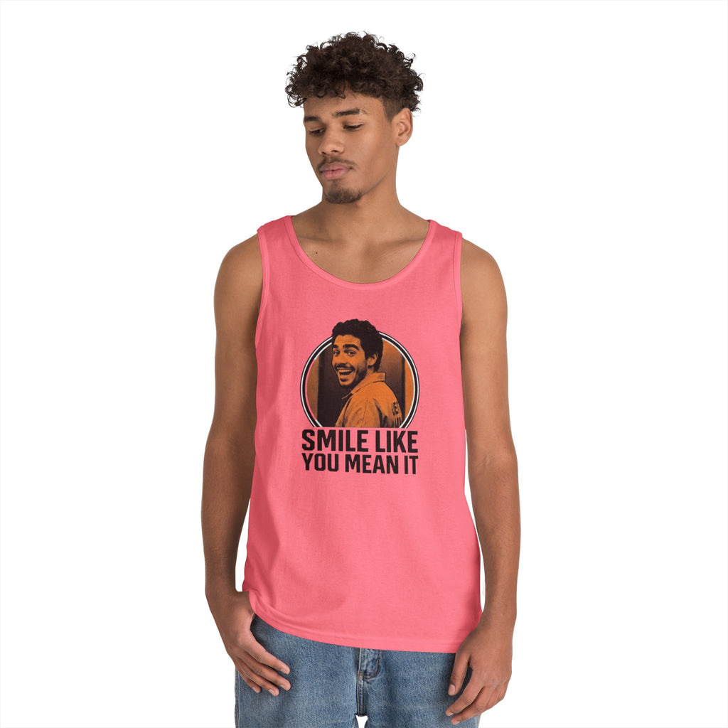 Smile like you mean it - Graphic Tank Top — Retro Laundry Machine Art