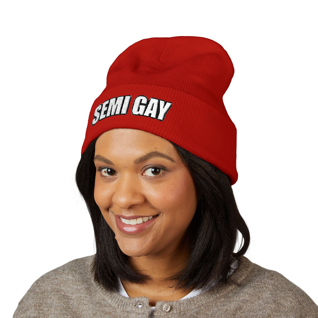 Classic Cuffed Beanie - Semi Gay
