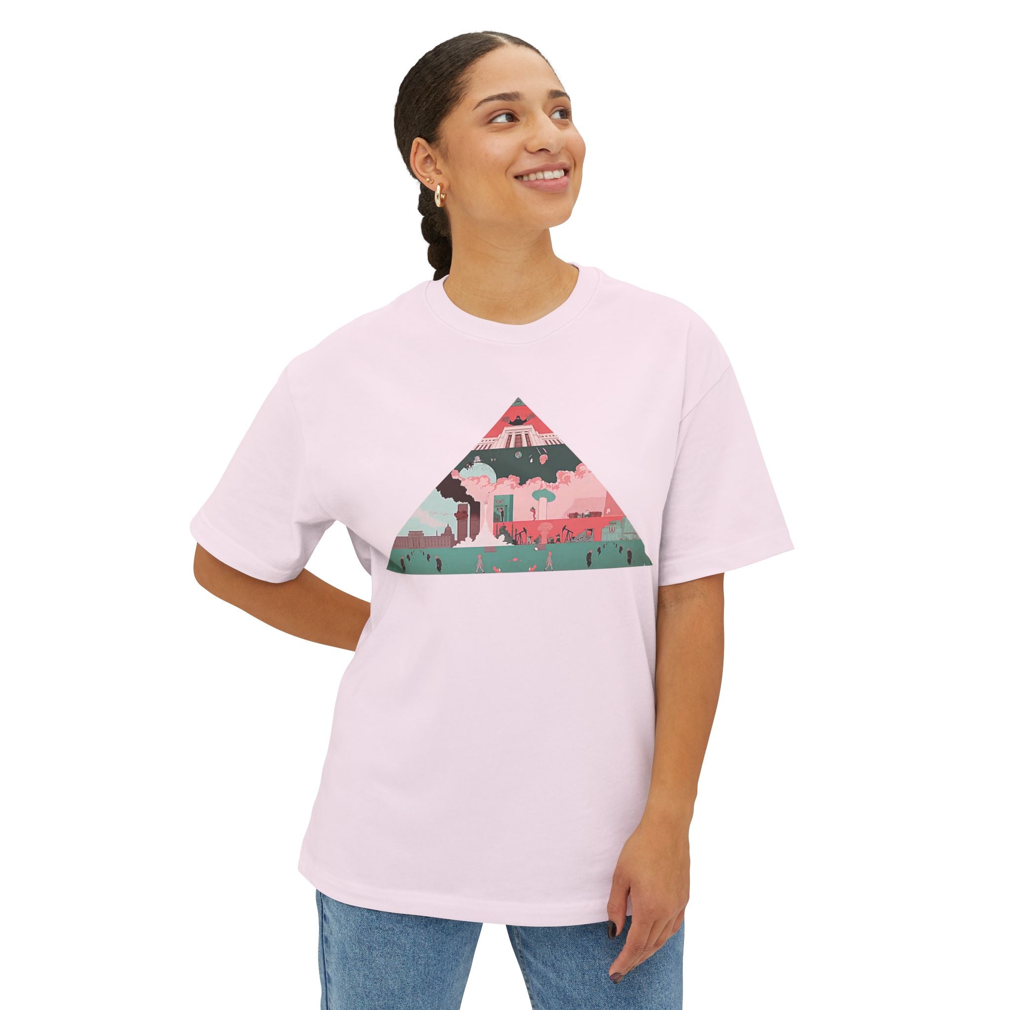 Boxy Tee - All seeing eye - Unisex Shirt