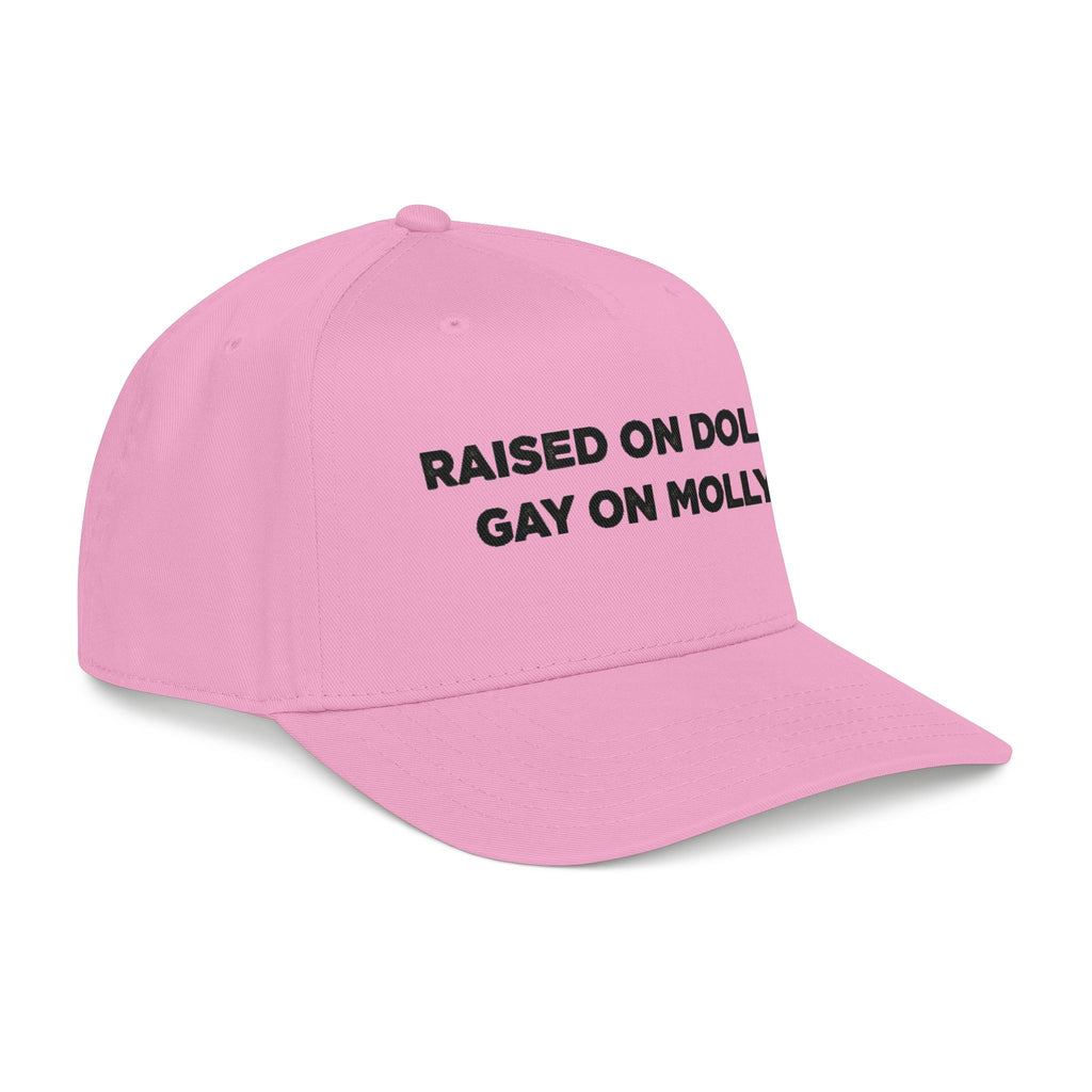 Dolly/Molly  Baseball Cap — Black Statement Hat