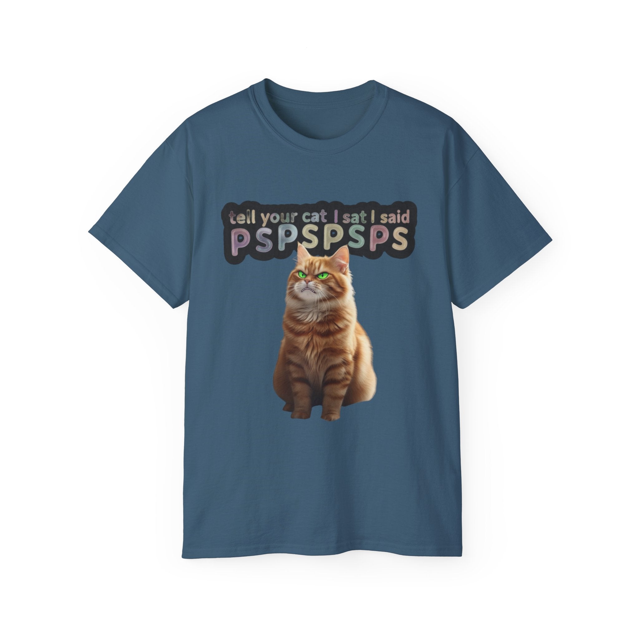 Funny Cat Lover Tee, PSPSPS Cat T-Shirt