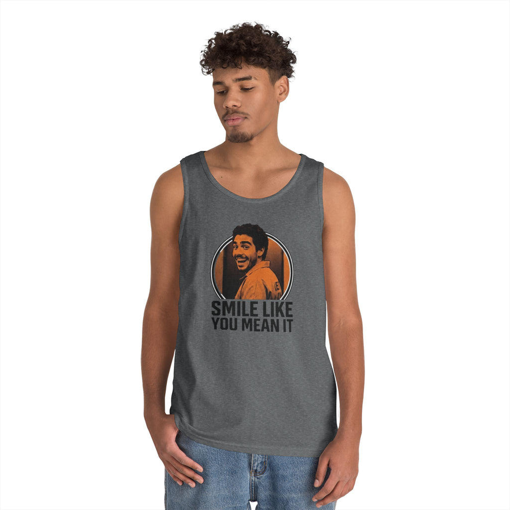 Smile like you mean it - Graphic Tank Top — Retro Laundry Machine Art