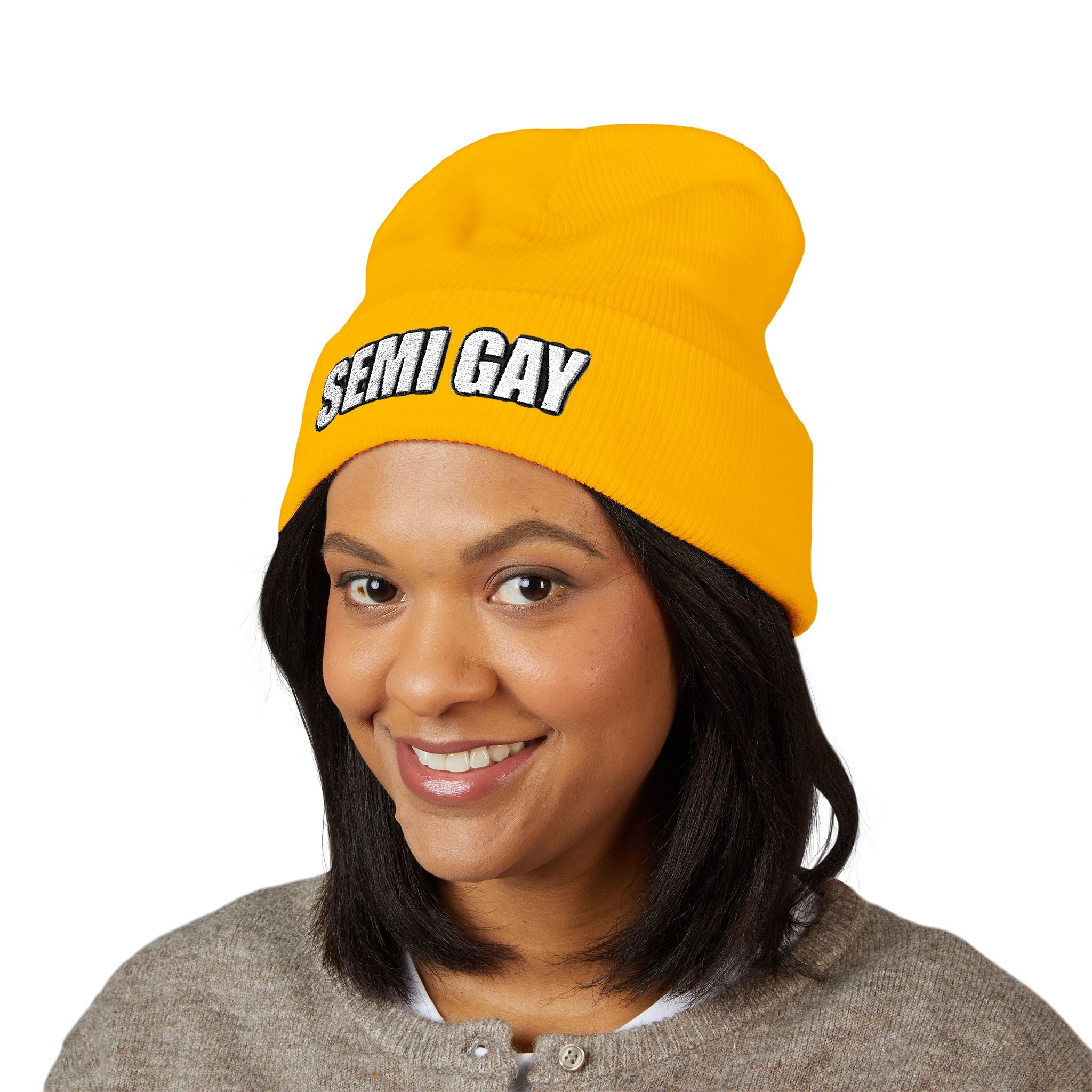 Classic Cuffed Beanie - Semi Gay