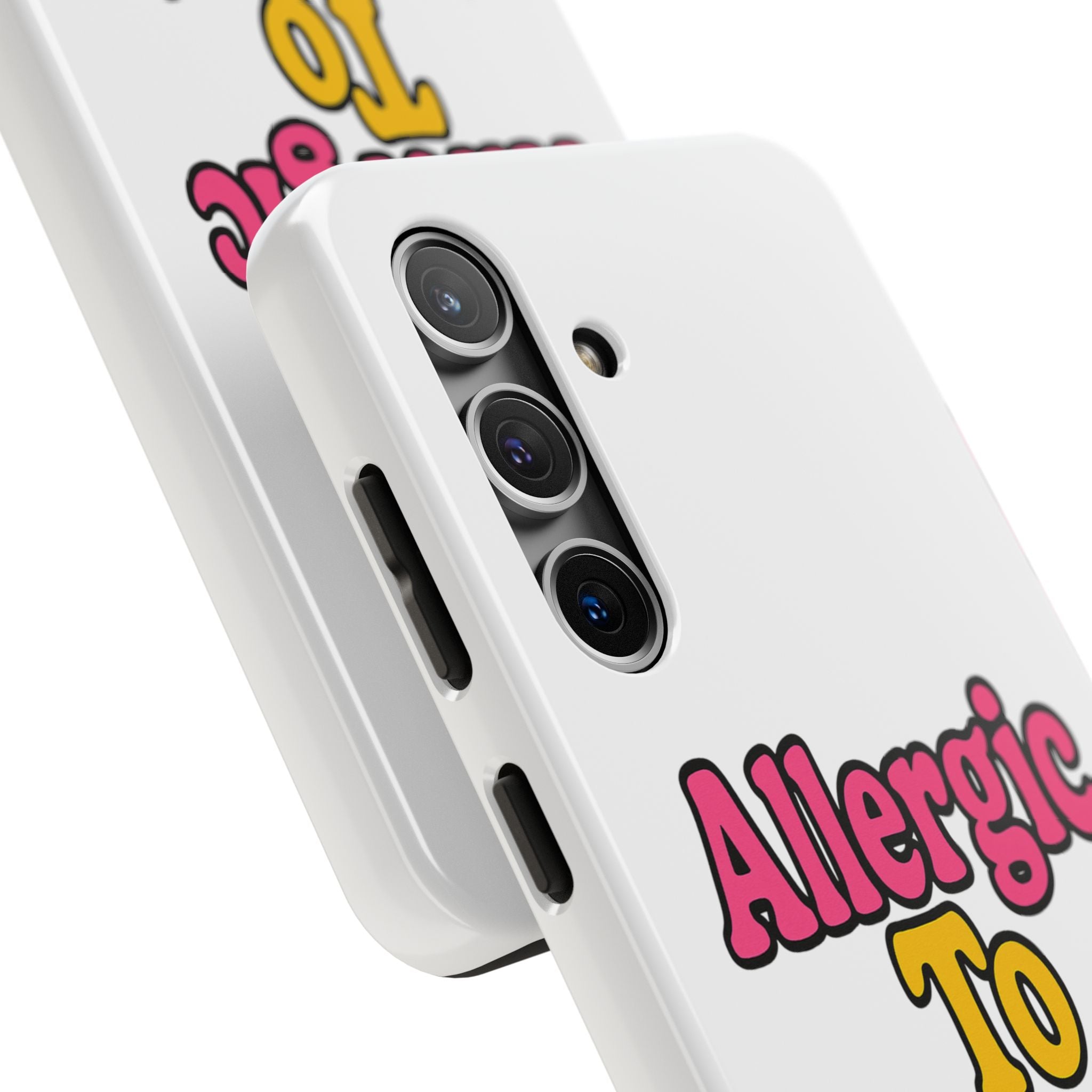 Phone Cases - Allergic to Coochie - Apple and Samsung Compatible