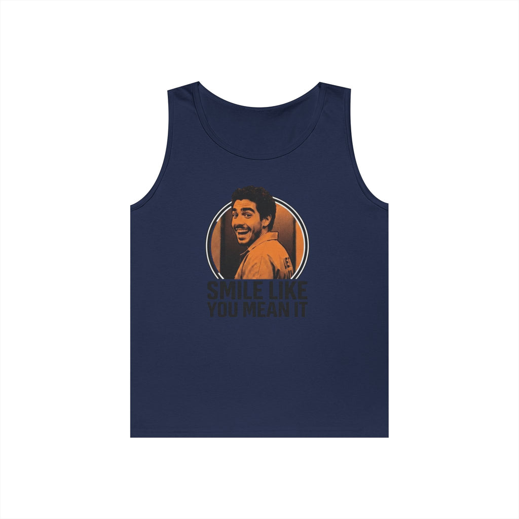 Smile like you mean it - Graphic Tank Top — Retro Laundry Machine Art