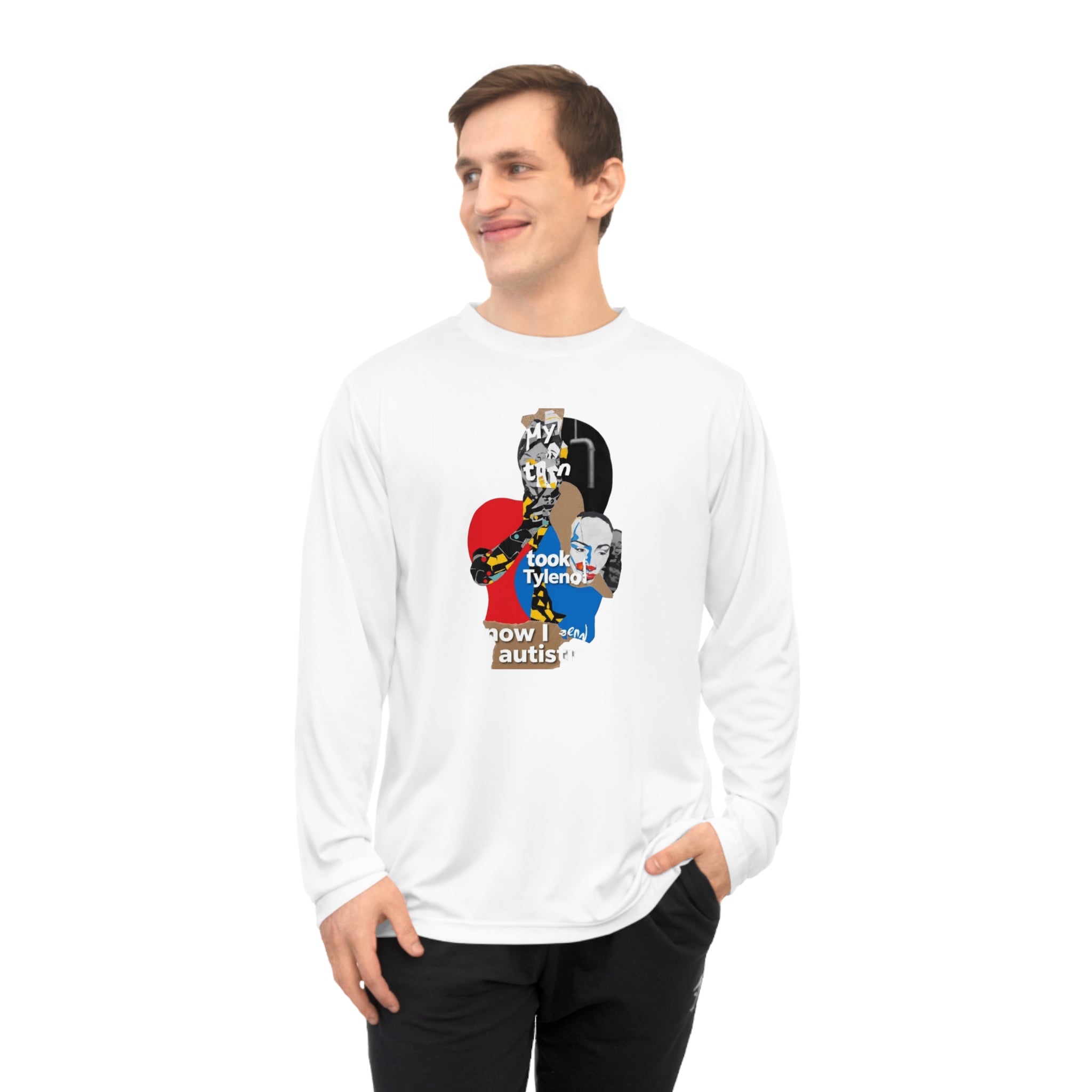 Humor Performance Shirt- Tylenol Art