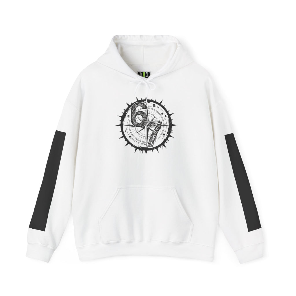 6-7 Hoodie - Minimal Funny Graphic Pullover