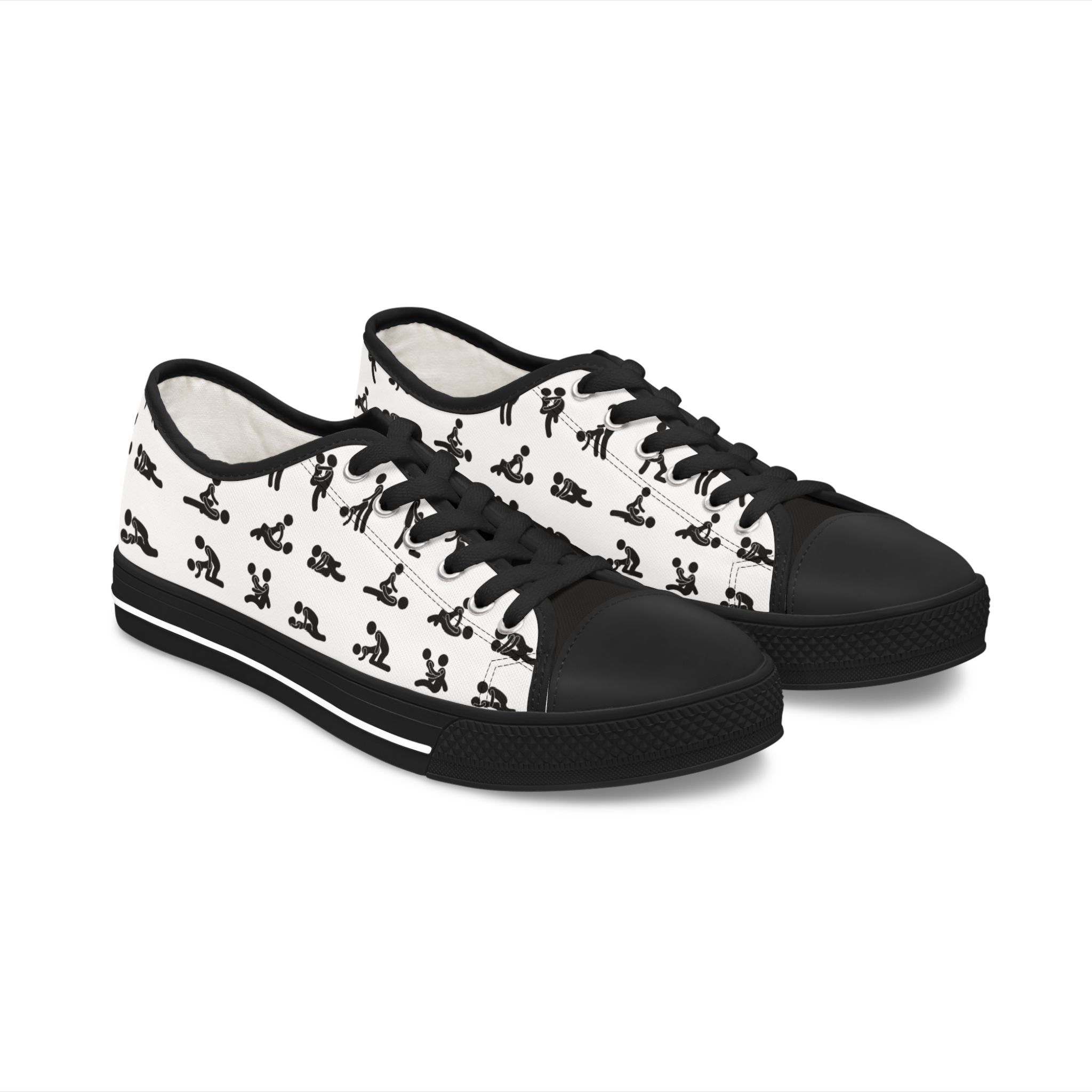 Women's Trendy Low Top Sneakers- Sexual Positions