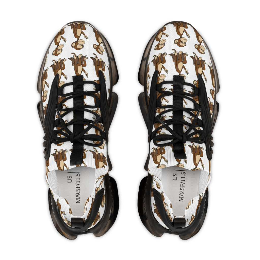 Mesh Sneakers - Smoking Monkey Design