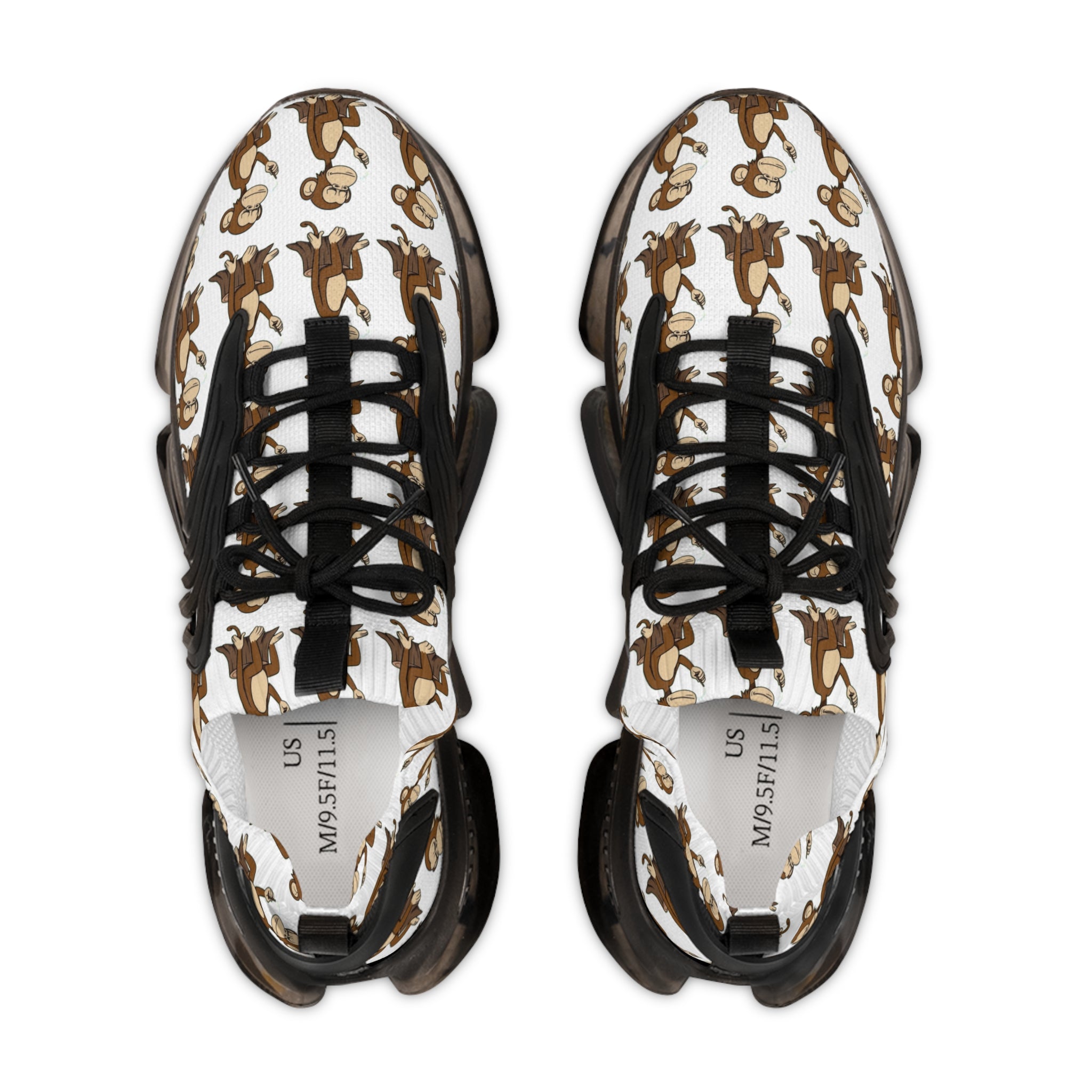 Mesh Sneakers - Smoking Monkey Design
